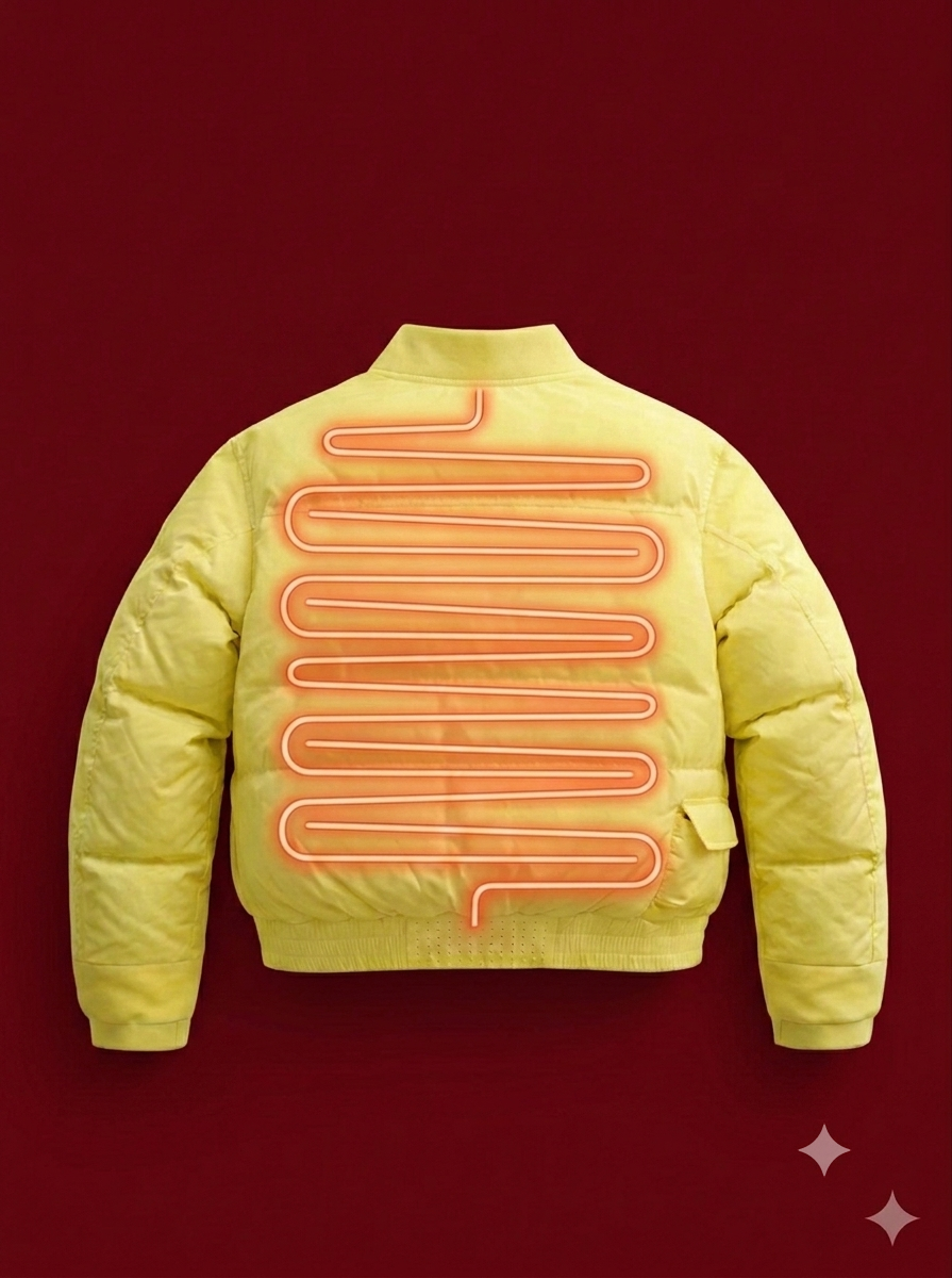 Aero heating jacket