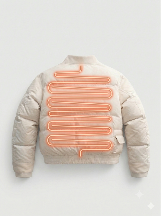 Aero heating jacket
