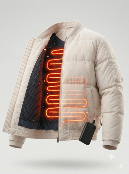 Aero heating jacket